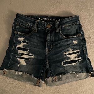 American eagle denim shorts